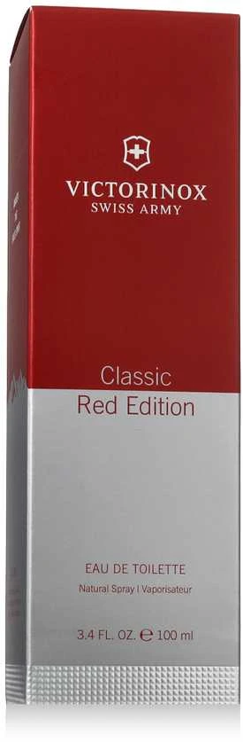 Victorinox Swiss Army Classic Raudona Edition EDT tualetinis vanduo vyrams, 100 ml