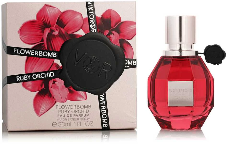 Viktor & Rolf Flowerbomb Ruby Orchid EDP parfumuotas vanduo moterims, 30 ml