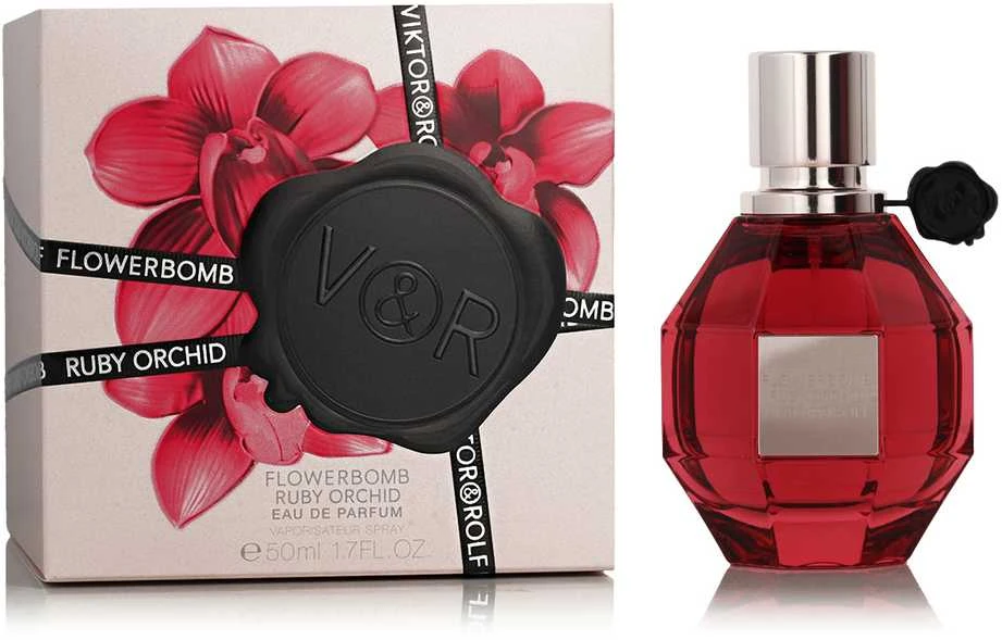 Viktor & Rolf Flowerbomb Ruby Orchid EDP parfumuotas vanduo moterims, 50 ml
