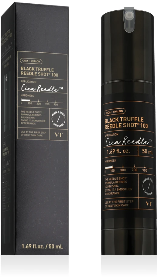 Vt Cosmetics Mikroadatinis serumas „Juodas Truffle Reedle Shot 100“ serumas 50 ml