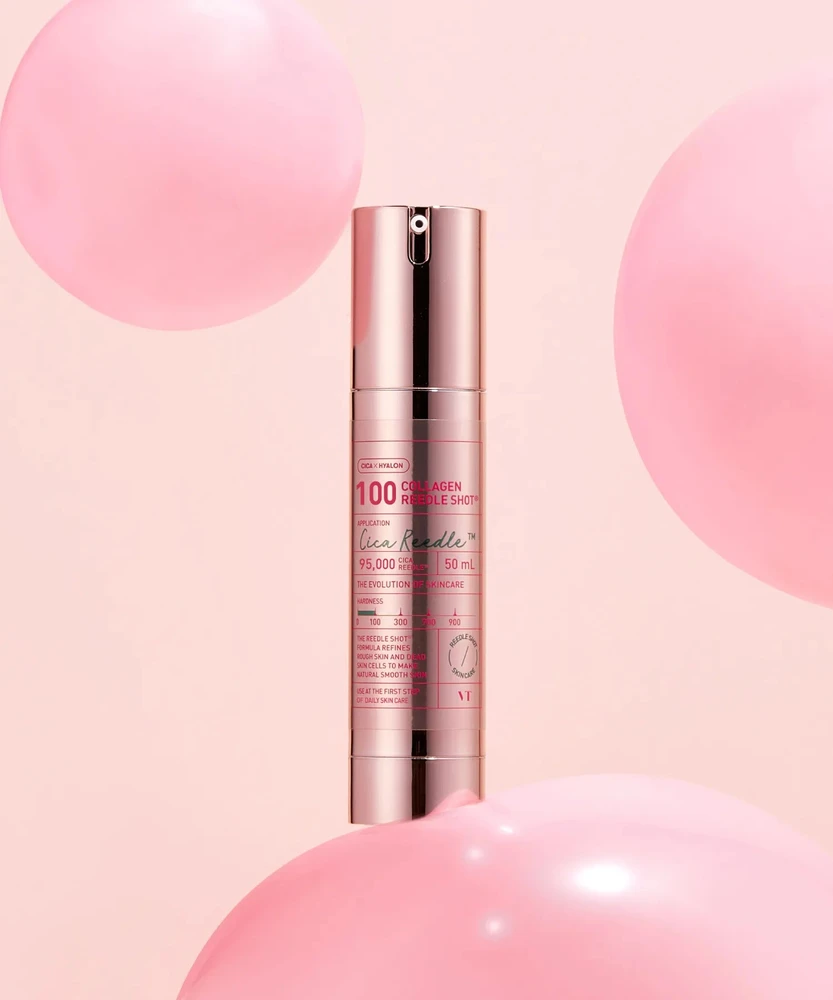 VT Cosmetics Collagen Reedle Shot 100 stangrinantis veido serumas su kolagenu, 50 ml