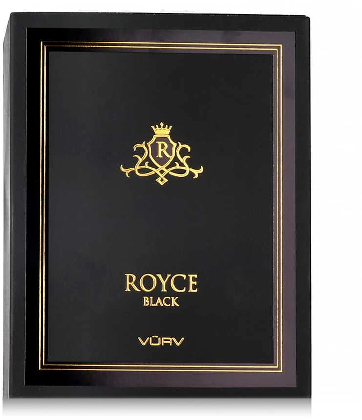 Vurv Royce Juodas EDP parfumuotas vanduo vyrams, 100 ml