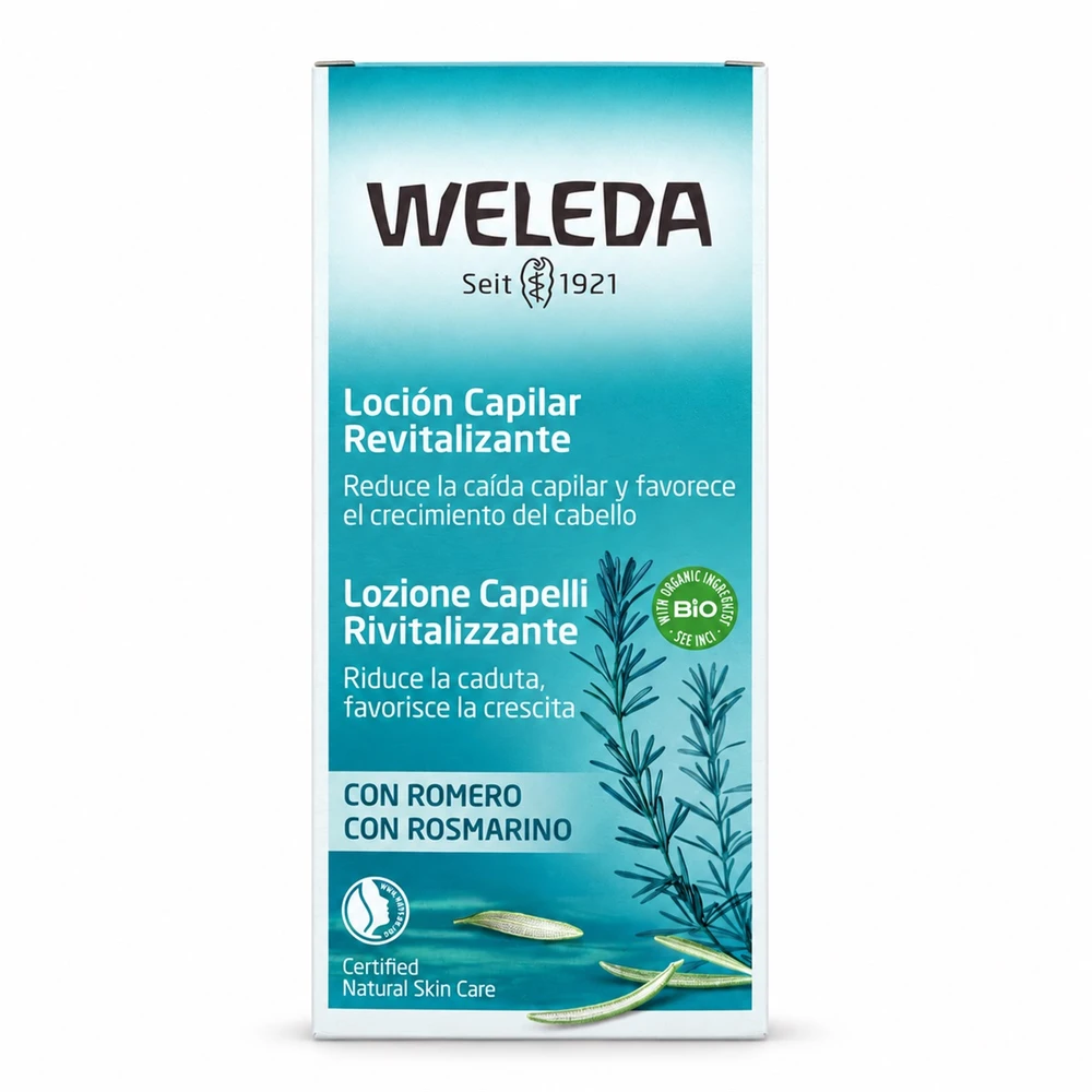 Weleda Revitalising Hair Tonikas plaukus stiprinantis ir slinkimą stabdantis tonikas, 100 ml