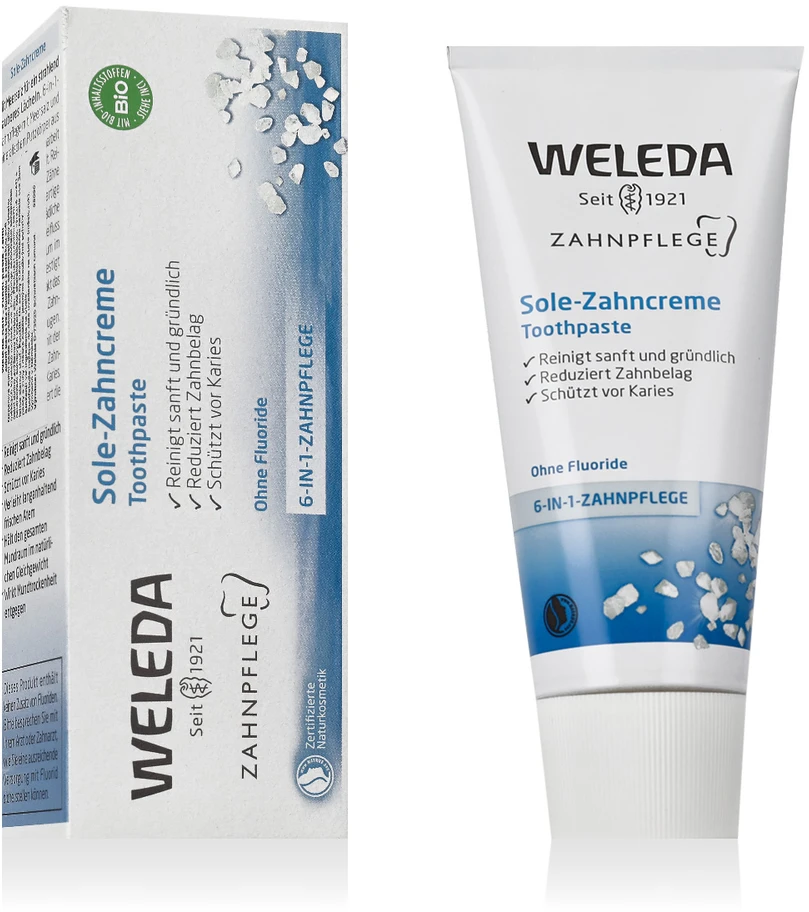 "Weleda" druskos dantų pasta 75ml