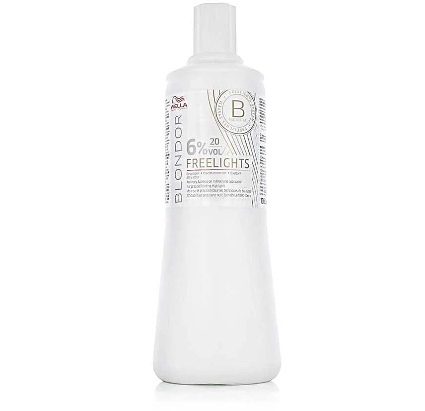 Oksidacinė emulsija Wella Blondor Freelights 6% 1000 ml