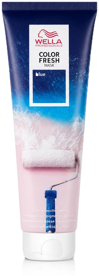 Wella Sebastian Professional Color Fresh Mask Mascarilla De Color Fun Mėlyna, 150 ml