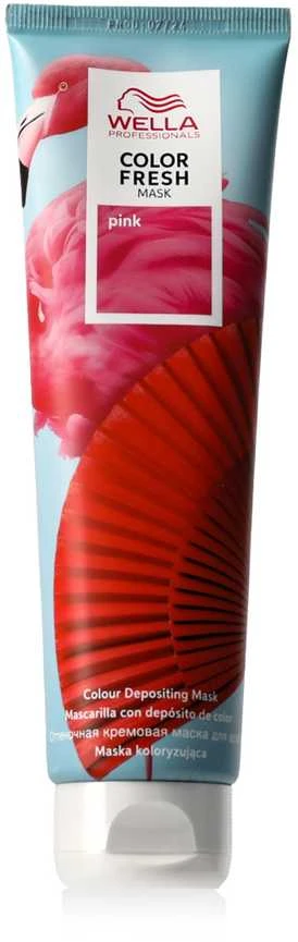 Wella Sebastian Professional Color Fresh kaukė plaukams, rožinė, 150 ml