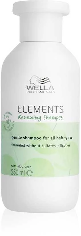 Atkuriamasis plaukų šampūnas Wella Elements Renewing Šampūnas 250ml