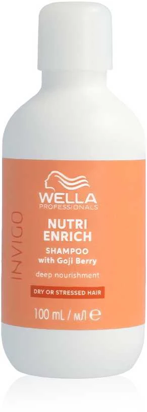 Drėkinamasis plaukų šampūnas Wella Invigo Nutri-Enrich Šampūnas 100ml