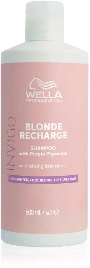 Wella Professionals Invigo Skirtas šviesiems plaukams Recharge Šampūnas