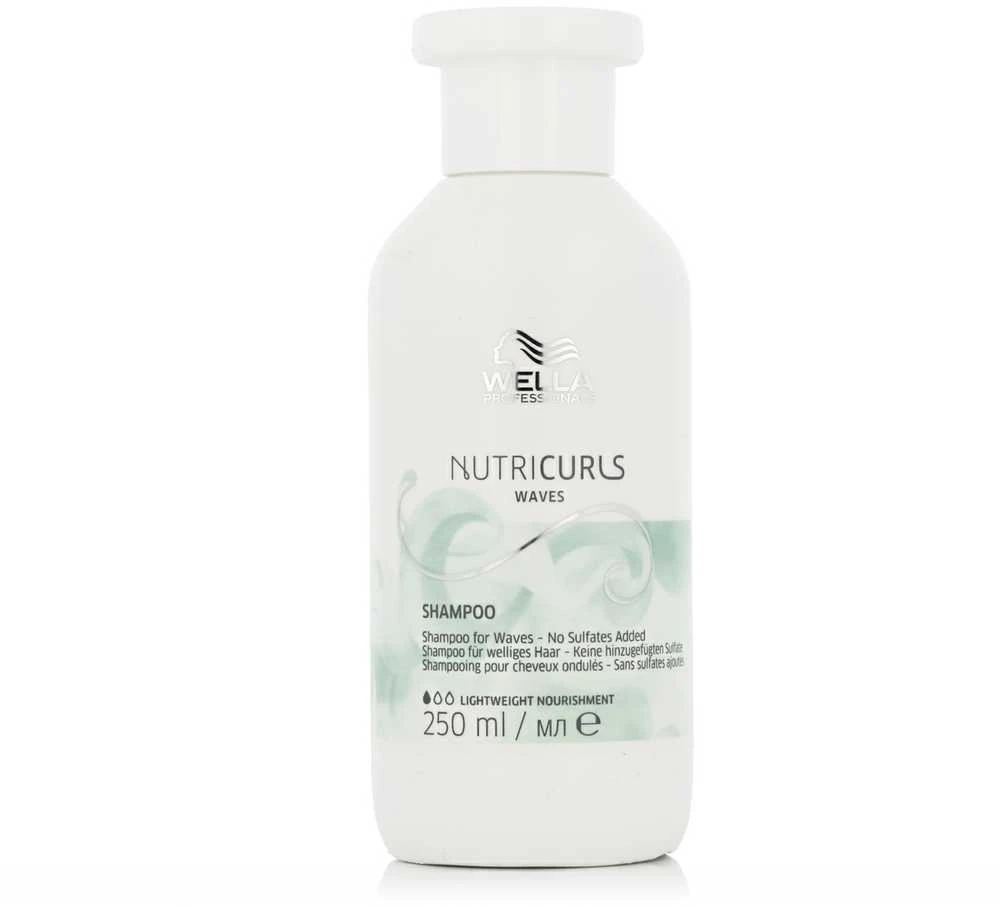 Šampūnas garbanotiems plaukams Wella Nutricurls Waves Šampūnas 250ml