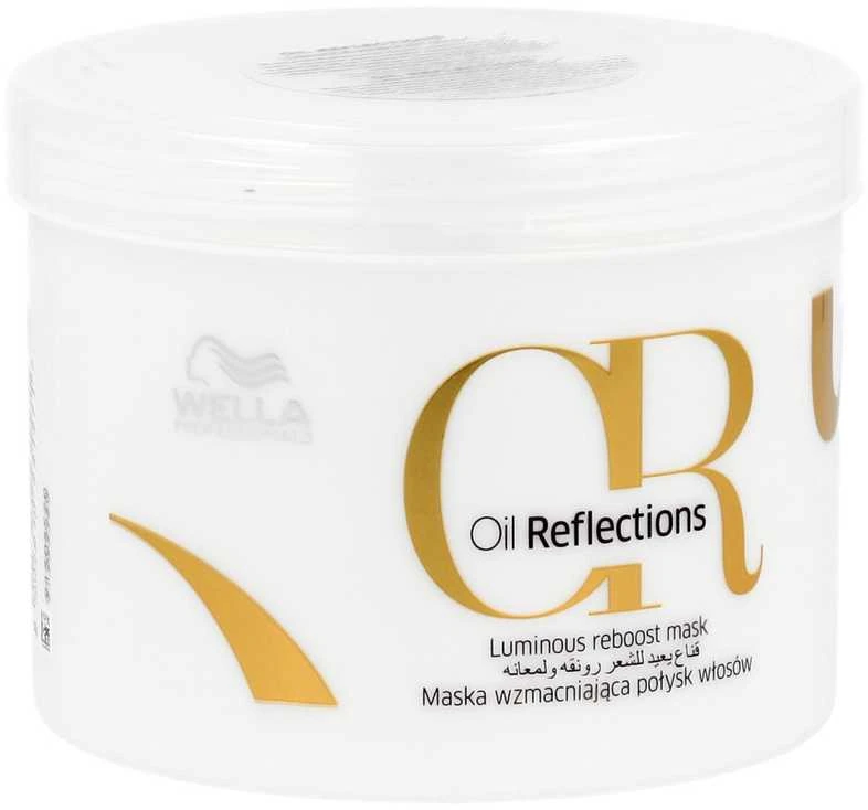 Švytėjimą sustiprinanti plaukų kaukė Wella Oil Reflections Luminous Reboost Mask 500 ml