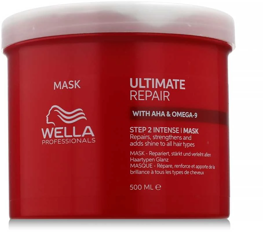Wella Professionals Ultimate Repair Mask Intensyvaus poveikio kaukė pažeistiems plaukams, 500 ml
