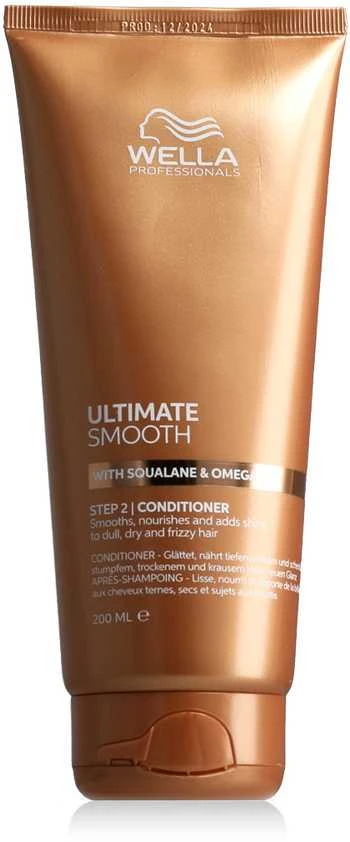 Wella Professionals Ultimate Smooth Conditioner Maitinantis kondicionierius su skvalanu ir omega-9, 200 ml