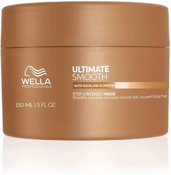Wella Professionals Ultimate Smooth Mask Maitinanti kaukė su skvalanu ir omega-9, 150 ml