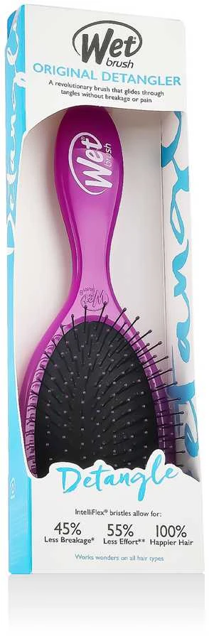 Wet Brush The Wet plaukų šepetys Wetbrush Original Detangling Violetinė