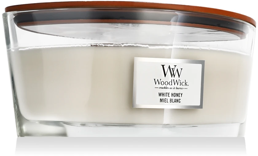 WoodWick Aromatinė žvakė (White Honey), 453,6 g