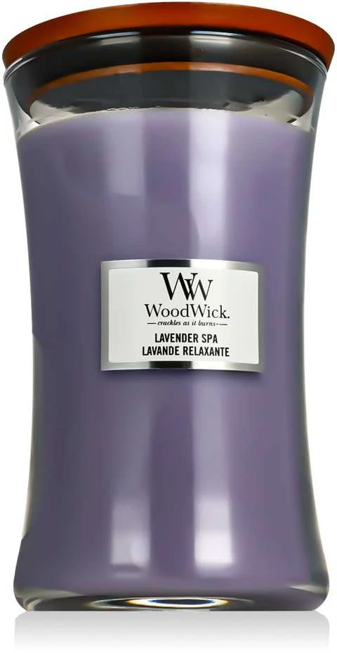 WoodWick Aromatinė žvakė (Lavender Spa), 609,5 g