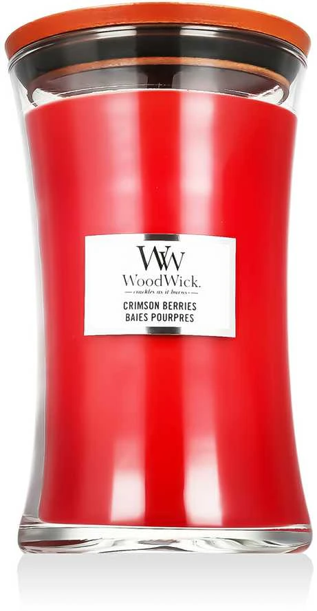 WoodWick Aromatinė žvakė (Crimson Berries), 609,5 g