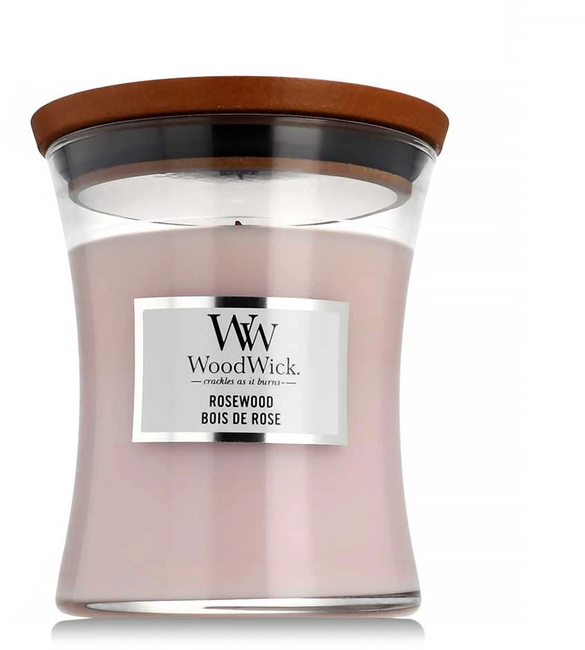 WoodWick Aromatinė žvakė (Rosewood), 275 g