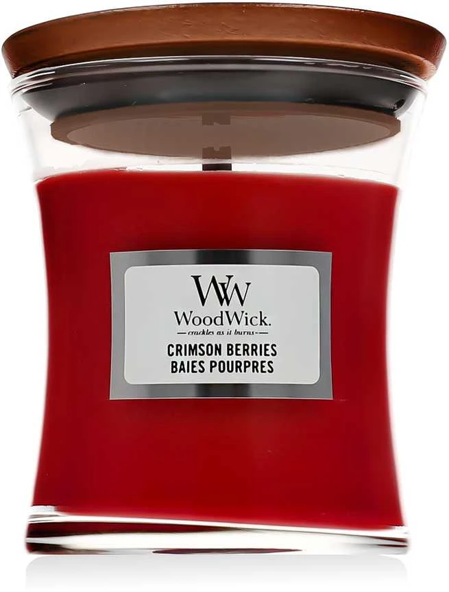 WoodWick Aromatinė žvakė (Crimson Berries), 85 g