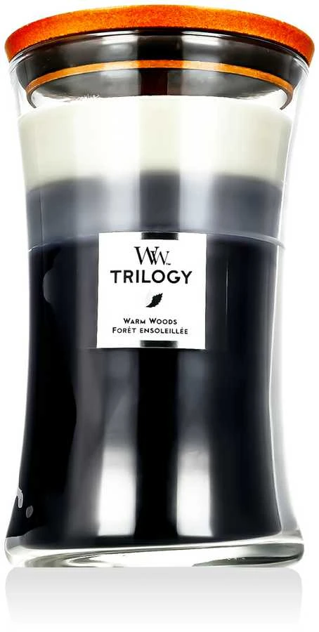 WoodWick Aromatinė žvakė (Warm Woods), 609,5 g