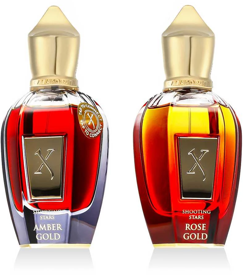 SET XERJOFF Shooting Stars Amber EDP purškalas 50 ml + Rožių EDP purškiklis 50 ml