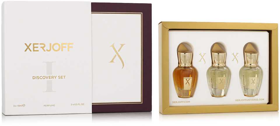 Mini sada XerJoff - 3 x, 15 ml