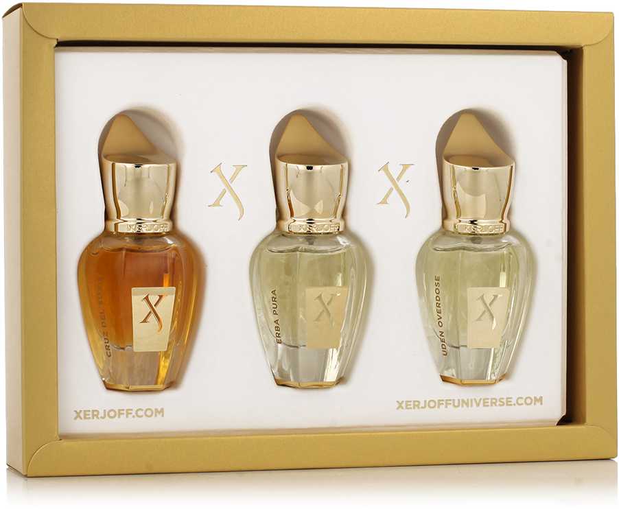 Mini sada XerJoff - 3 x, 15 ml