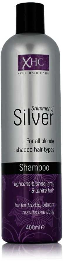 Xpel Shimmer Of Sidabrinis Šampūnas moterims, 400 ml