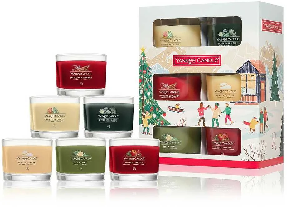 Yankee Candle žvakutės „Apres Ski Rinkinys“ 6 vnt.