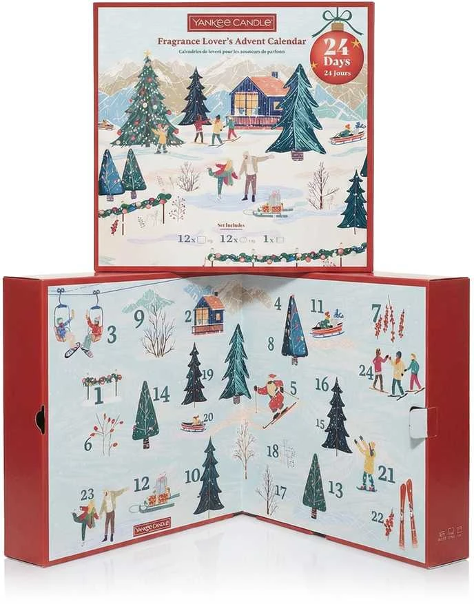 „Yankee Candle“ advento kalendorius „Apres Ski“ (knyga)