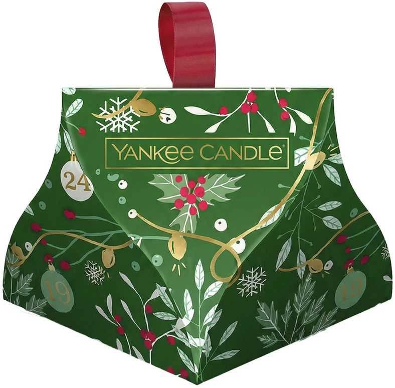„Yankee Candle“ kalėdinių žvakių vaško rinkinys, 3 x 22 g