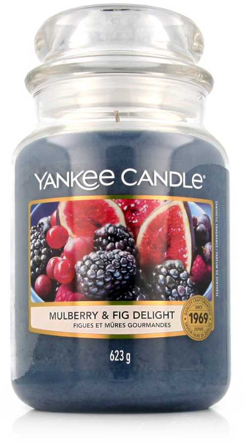 Yankee Candle Aromatinė žvakė "Classic Large Mulberry - Fig Delight" 623 g