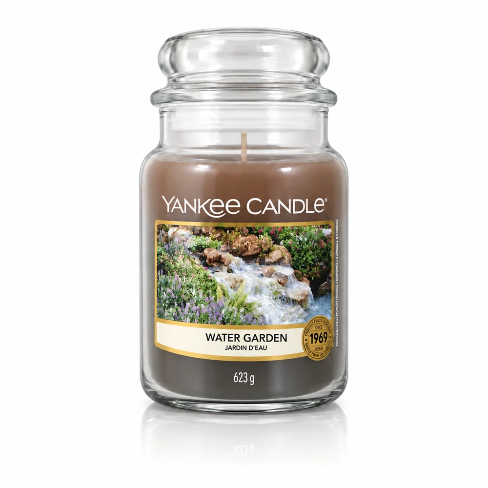 Yankee Candle Vanduo Garden kvapioji žvakė, 623 g