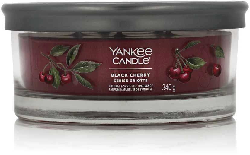 Yankee Candle Aromatinė žvakė Signature tumbler medium Juodas Cherry 340 g