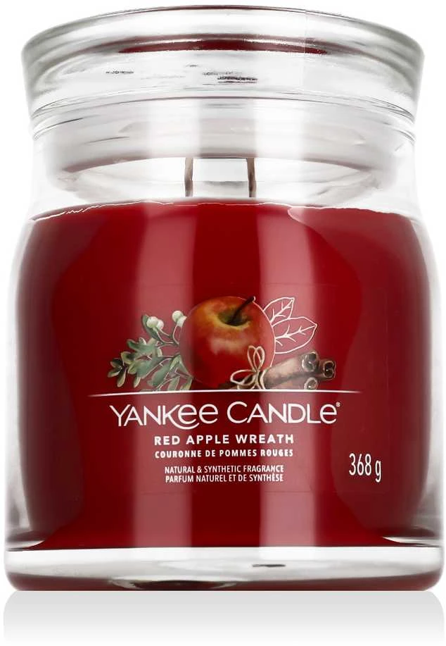 Yankee Candle žvakė „Raudona“ obuolių vainikas, 368 g