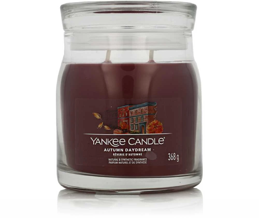 Yankee Candle Aromatinė žvakė Signature glass medium Autumn Daydream 368 g
