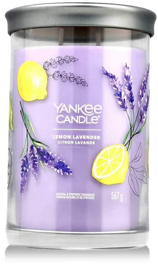 Yankee Candle Aromatinė žvakė Signature tumbler large Lemon Lavender 567 g