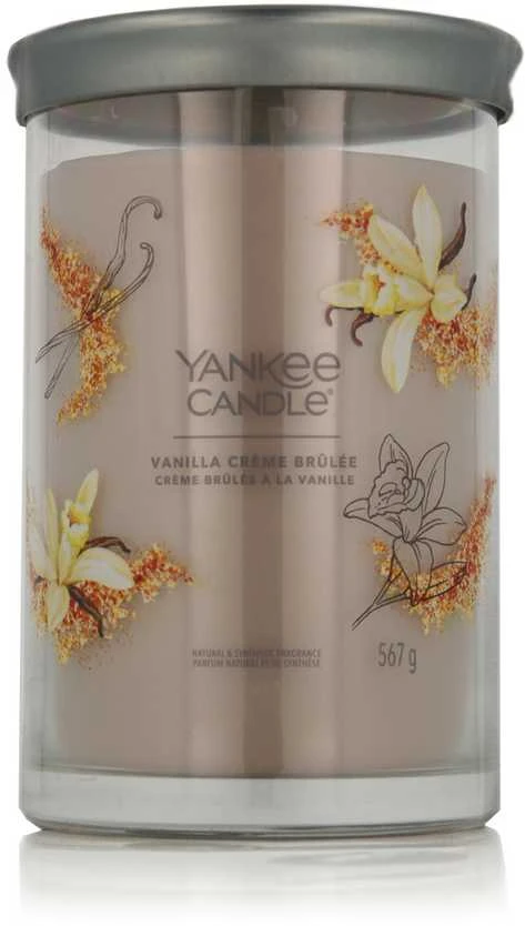 Yankee Candle Aromatinė žvakė Signature tumbler large Vanilla Creme Brulée 567 g