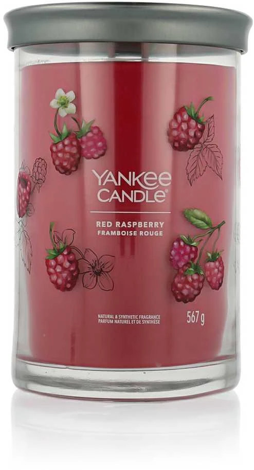Yankee Candle Aromatinė žvakė Signature tumbler large Raudona Raspberry 567 g