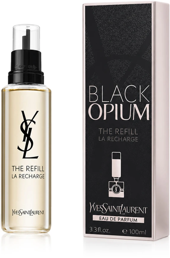 Yves Saint Laurent Juodas Opium Rožinė Glaze EDP Refill 100ml (311803)