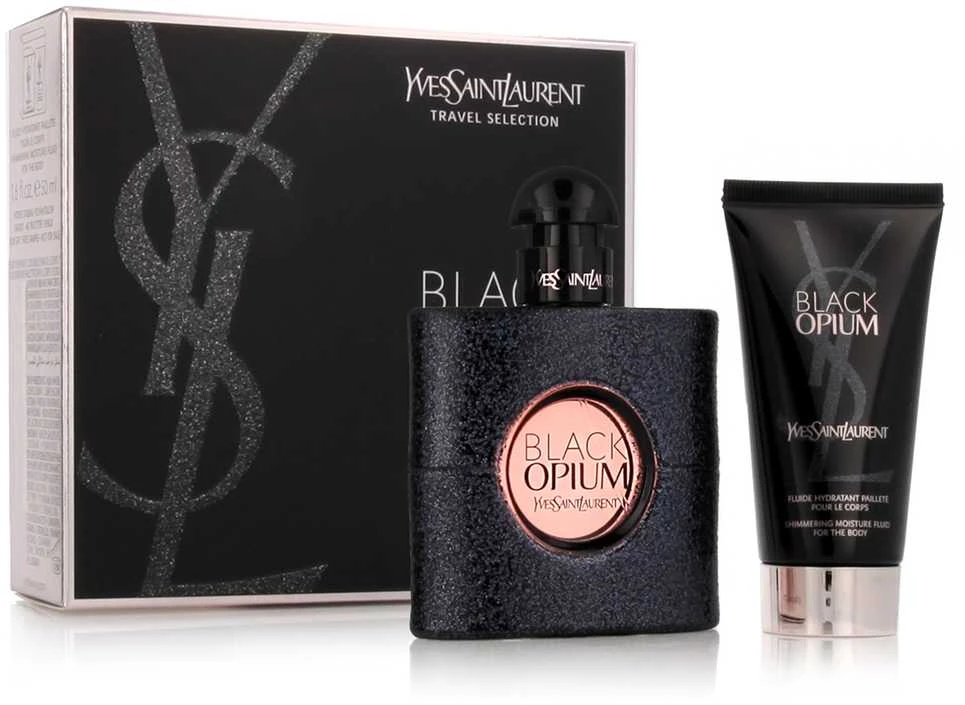 Yves Saint Laurent YSL Juodas Opium rinkinys moterims, 100 ml
