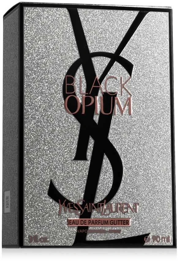 Yves Saint Laurent Juodas Opium Glitter EDP parfumuotas vanduo moterims, 90 ml