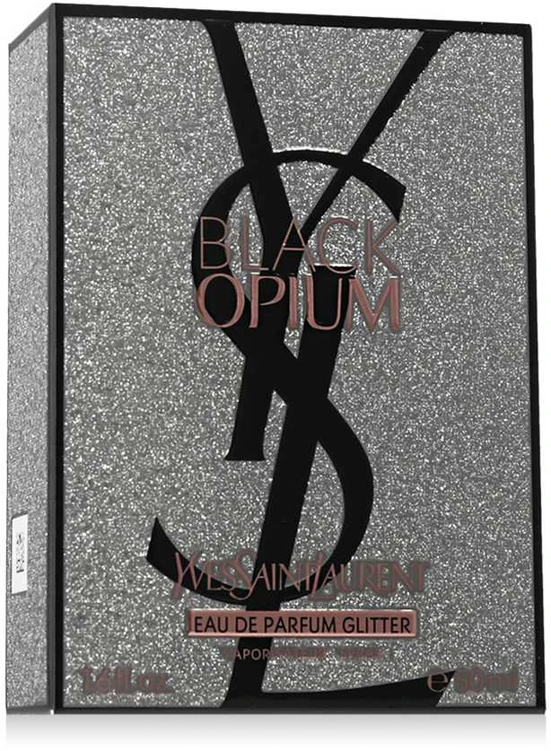 Yves Saint Laurent Juodas Opium Glitter EDP parfumuotas vanduo moterims, 50 ml