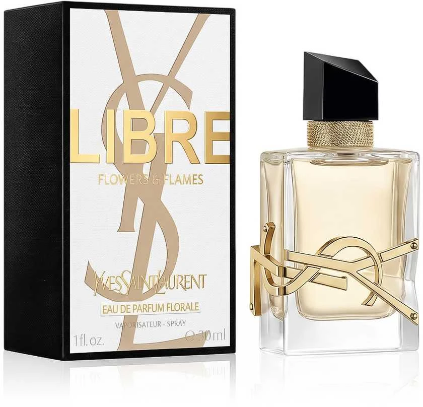 Yves Saint Laurent YSL Libre Flowers & Flames EDP parfumuotas vanduo moterims, 30 ml