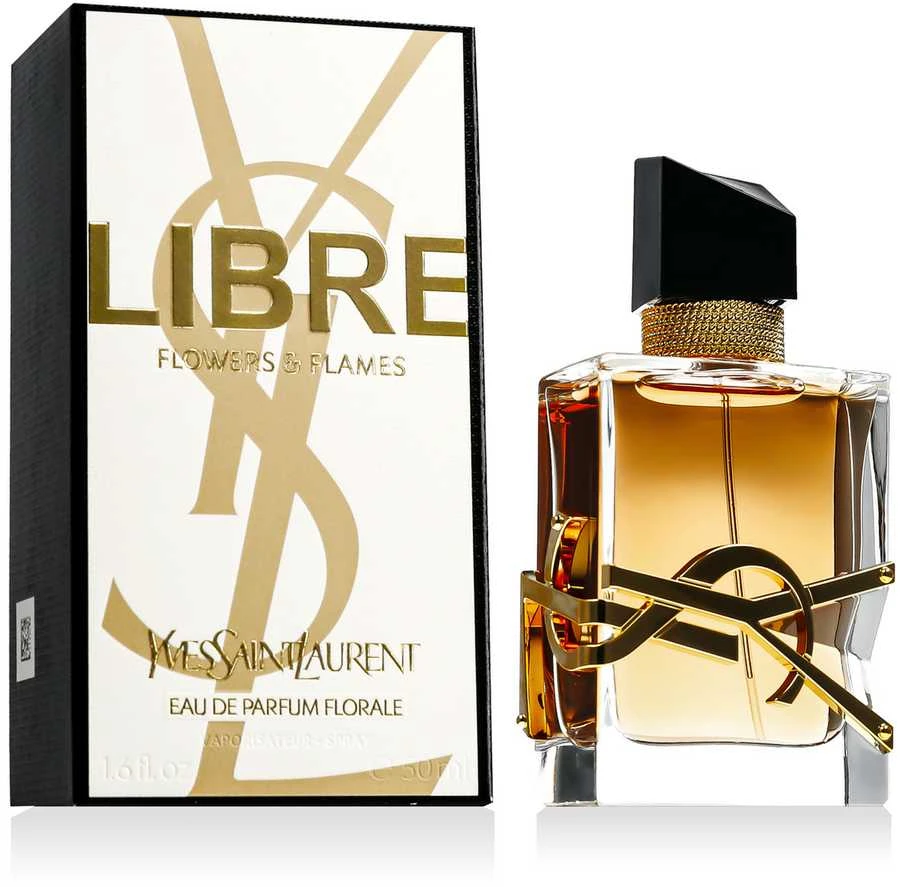Yves Saint Laurent Libre Flowers & Flames EDP parfumuotas vanduo moterims, 50 ml