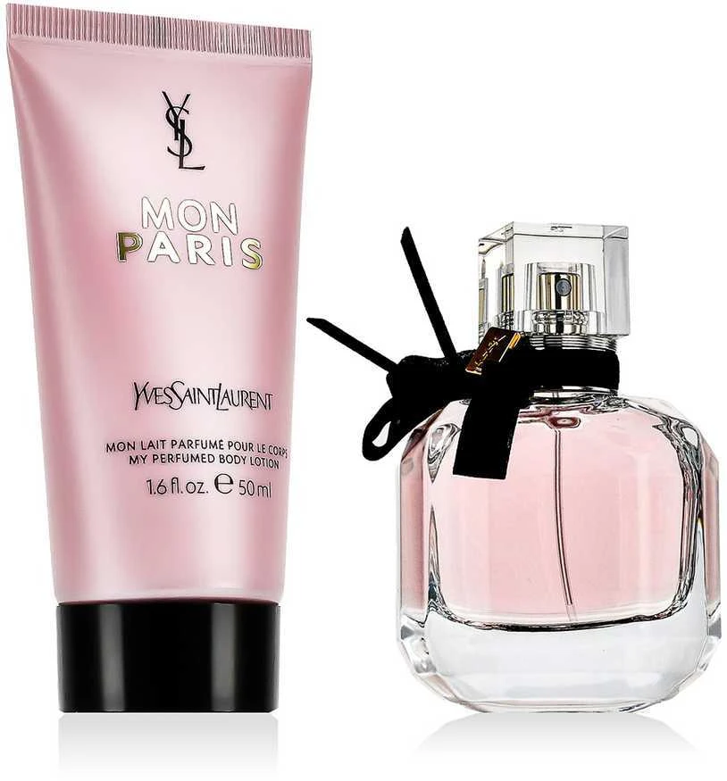 Kvepalų rinkinys moterims Yves Saint Laurent Mon Paris (EDP, 50 ml + kūno losjonas, 50 ml)