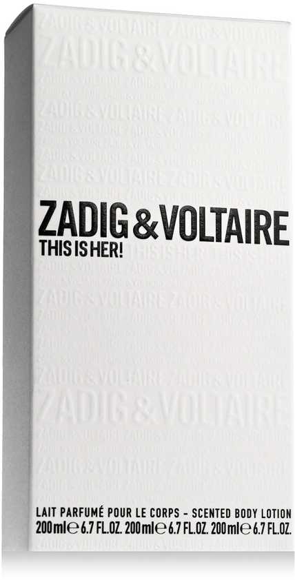 Zadig & Voltaire This Is Her! Losjonas kūnui, 200 ml