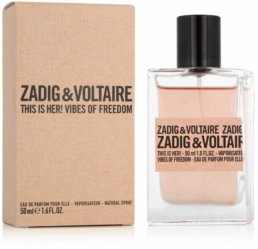 Zadig & Voltaire This is Her! Vibes of Freedom EDP parfumuotas vanduo moterims, 50 ml